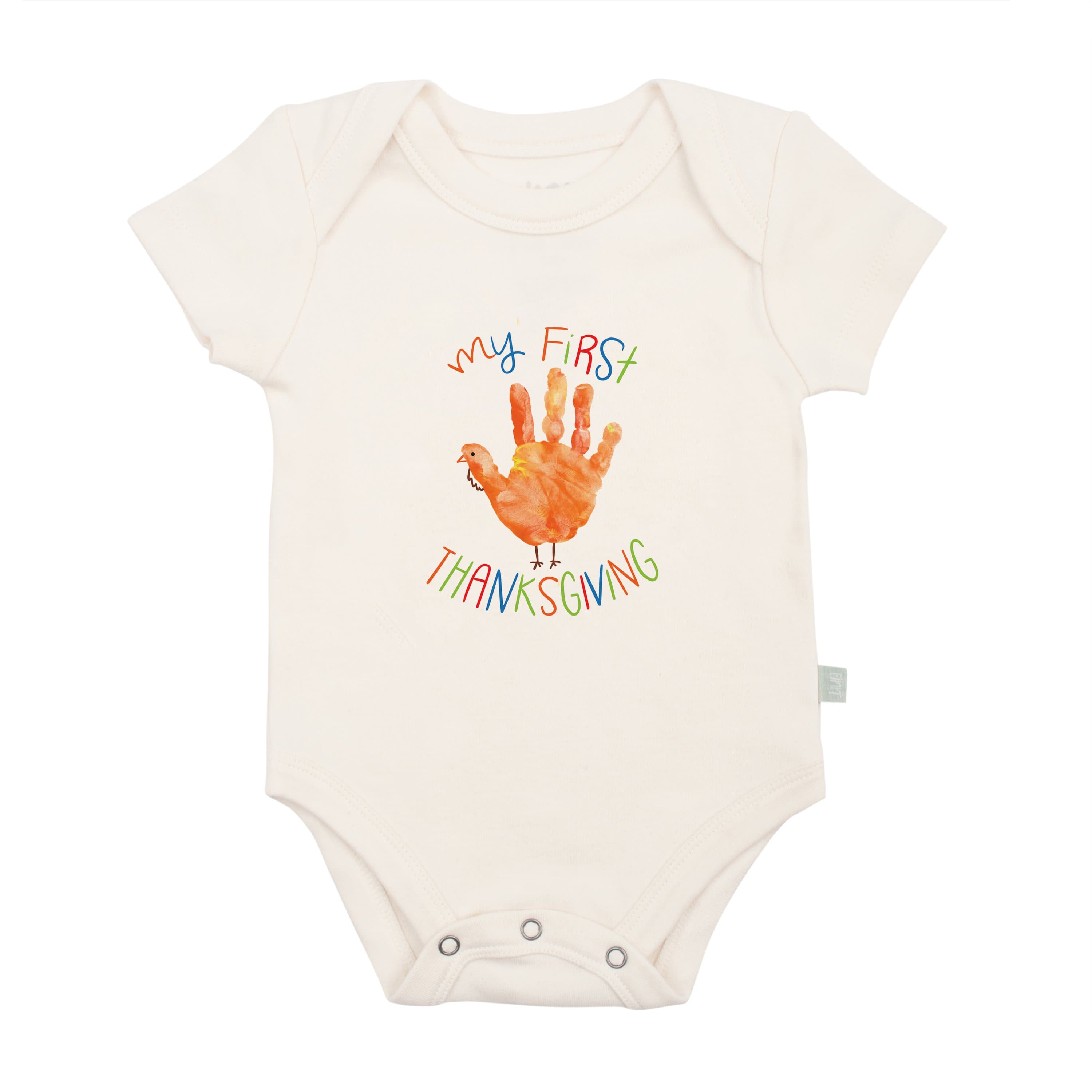 My first thanksgiving onesie best sale