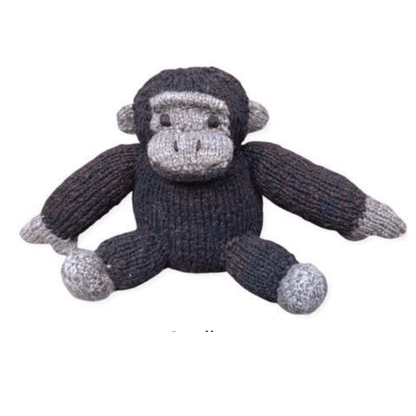 Baby Wool Knit Buddy  | Grant the Gorilla finn + emma