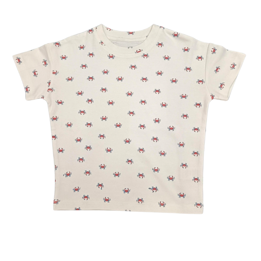 Boxy Toddler Tee | crab