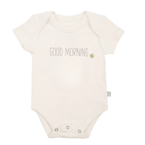 Baby graphic bodysuit | good morning finn + emma