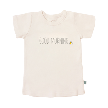 Baby graphic tee | good morning finn + emma