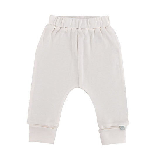 Baby 🎁 basics pants | ivory (100% off) finn + emma