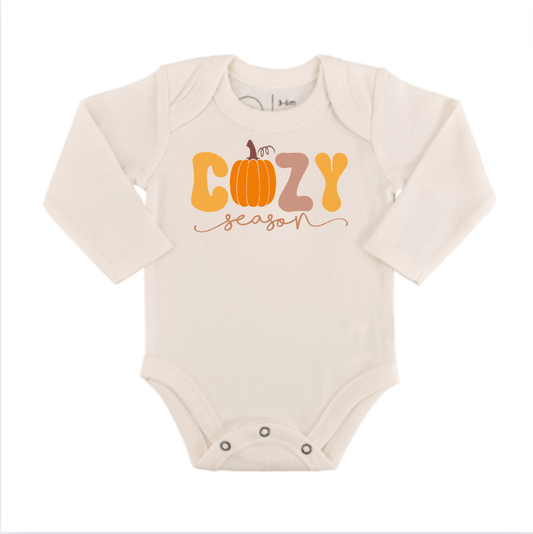 Baby graphic bodysuit | cozy season (long sleeve) finn + emma