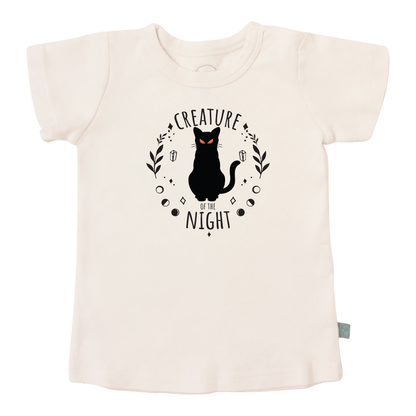 Baby graphic tee | creature of the night finn + emma