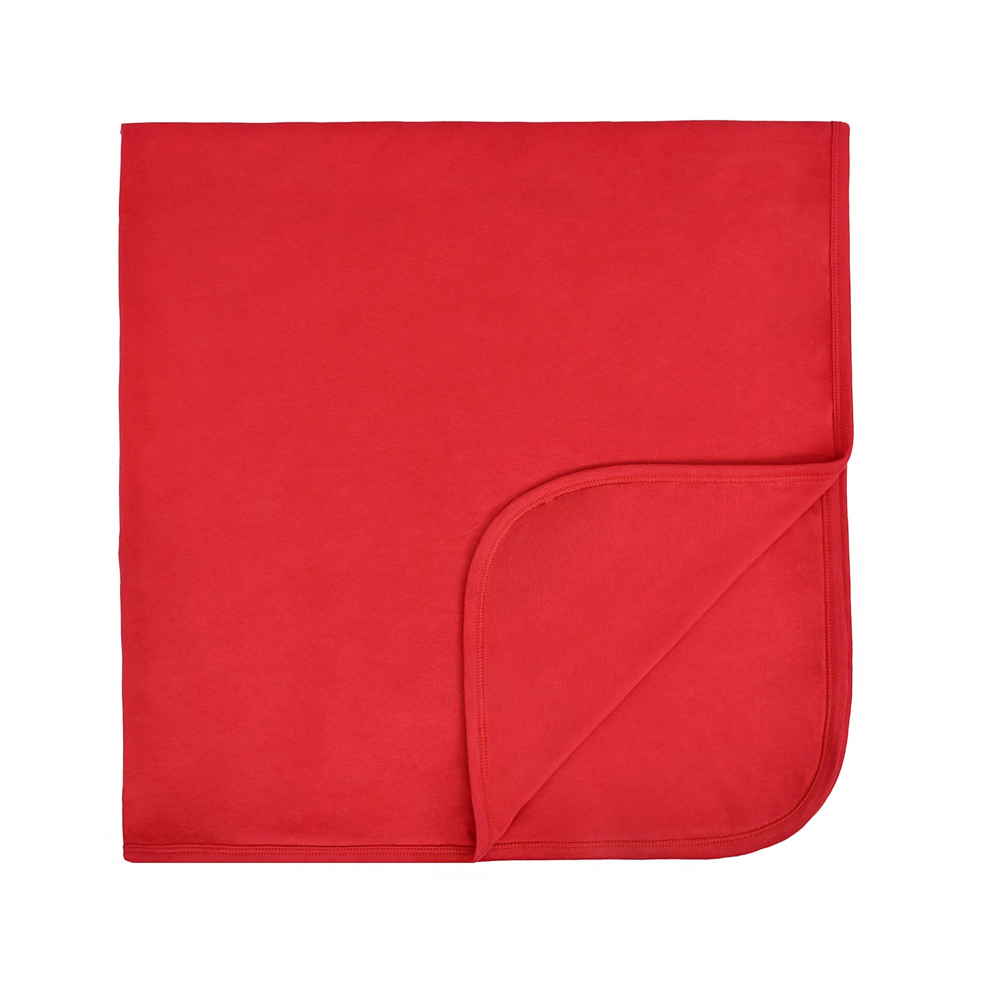 Baby swaddle blanket | scarlet red finn + emma