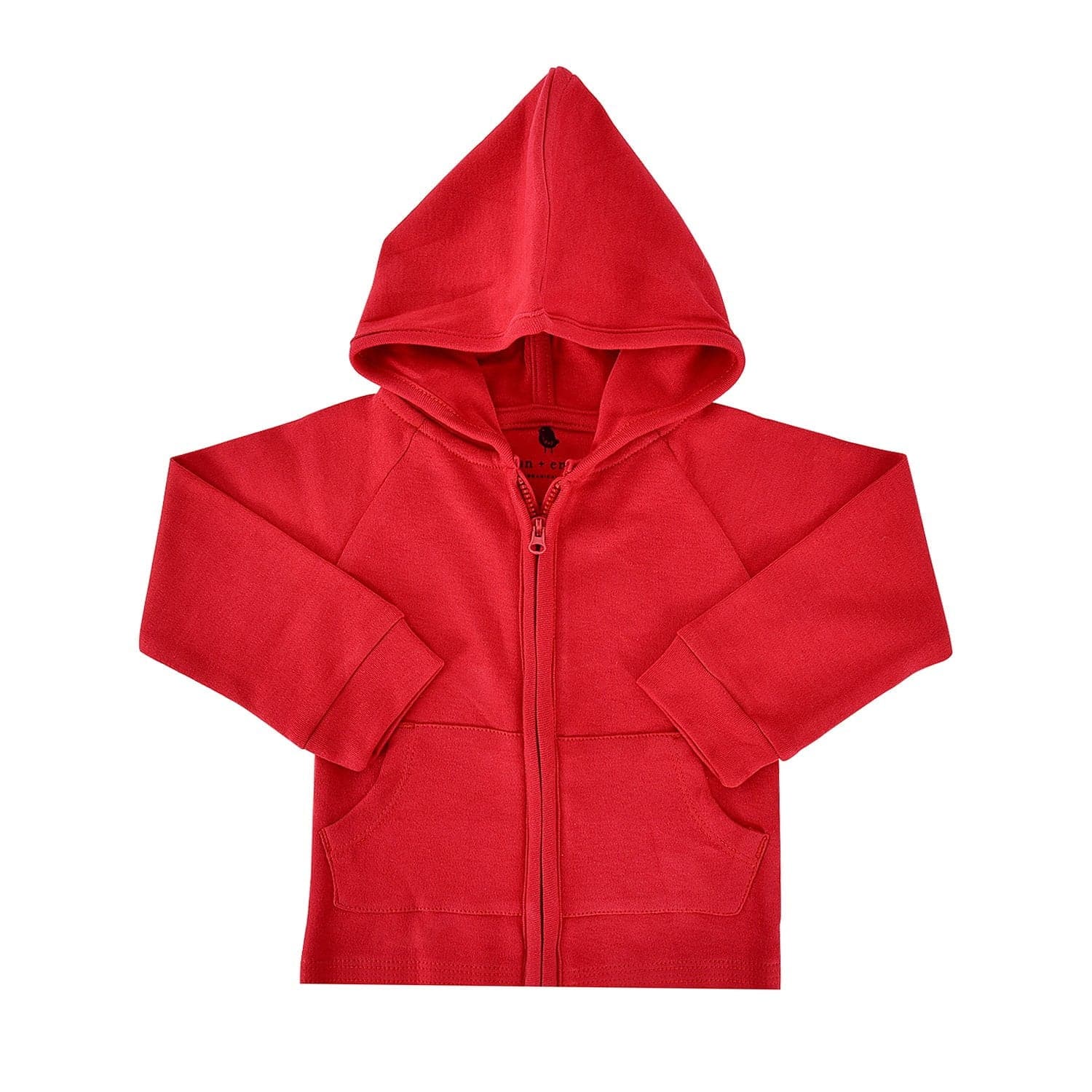 Baby 🎁 hoodie | scarlet red (100% off) finn + emma