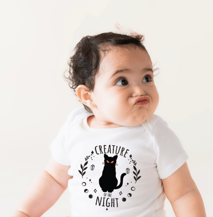 Baby graphic tee | creature of the night finn + emma