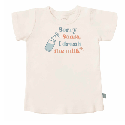 Baby graphic tee | drank the milk finn + emma