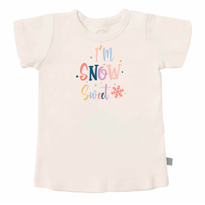 Baby graphic tee | snow sweet finn + emma