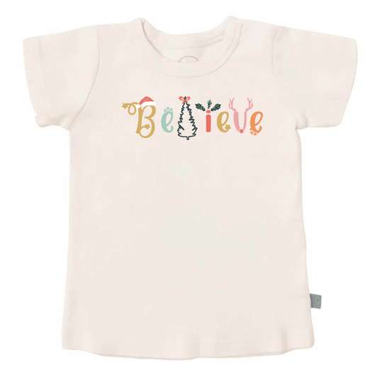 Baby graphic tee | believe finn + emma