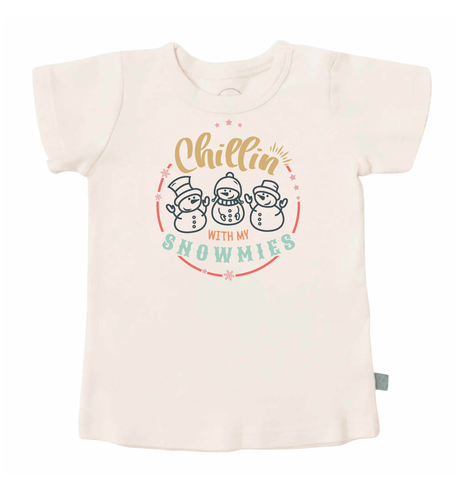 Baby graphic tee | snowmies finn + emma