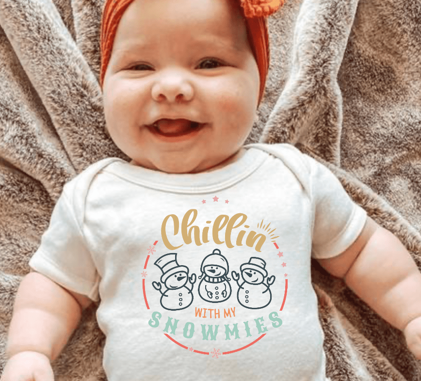 Baby graphic tee | snowmies finn + emma