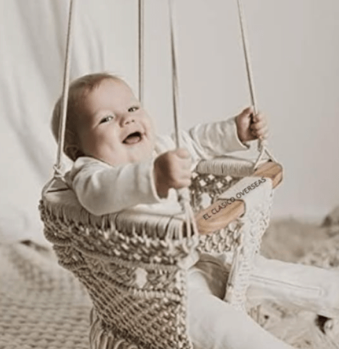 Baby Macrame Swing finn + emma