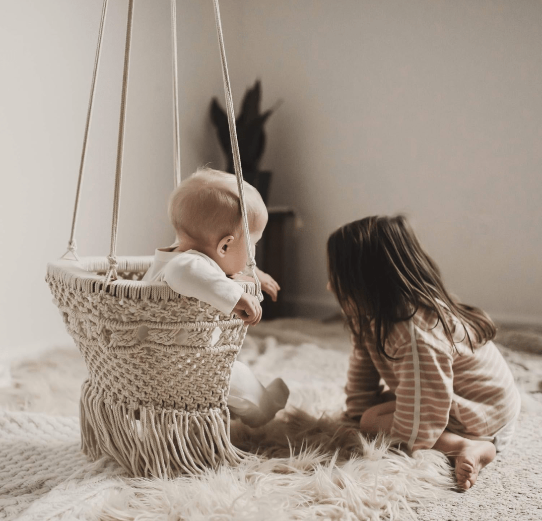 Baby Macrame Swing finn + emma