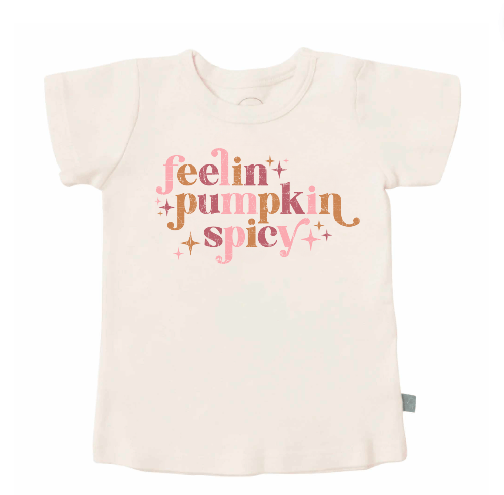 Baby graphic tee | pumpkin spicy finn + emma