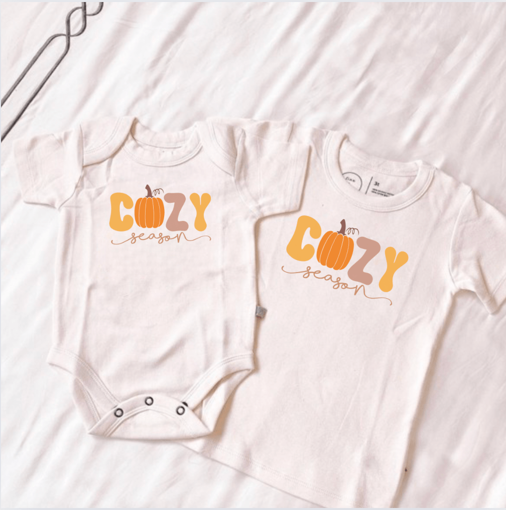 Baby graphic tee | cozy season finn + emma