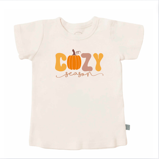 Baby graphic tee | cozy season finn + emma