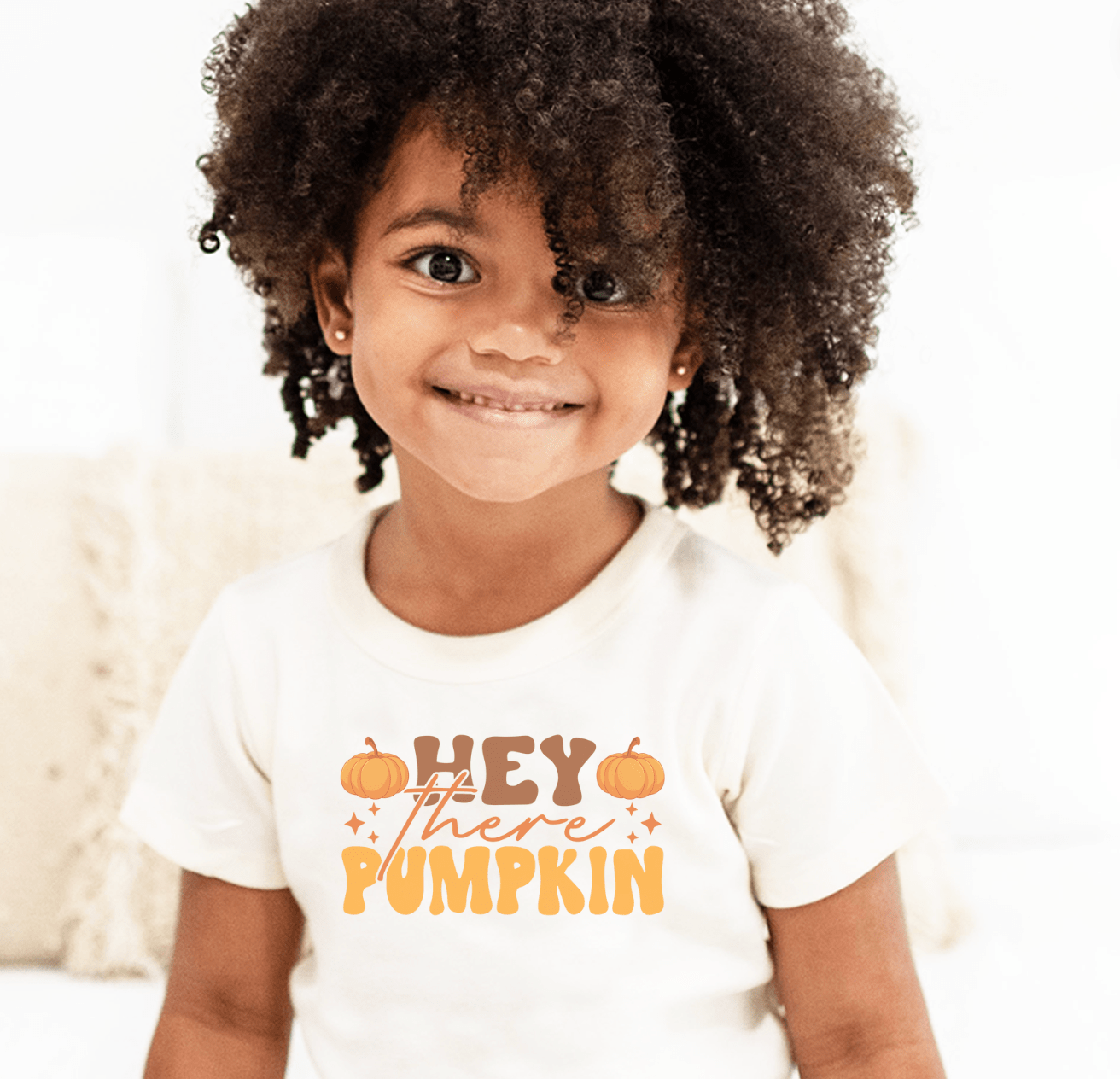 Baby graphic tee | hey there pumpkin finn + emma