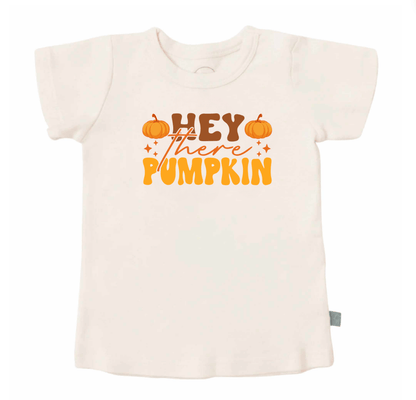 Baby graphic tee | hey there pumpkin finn + emma