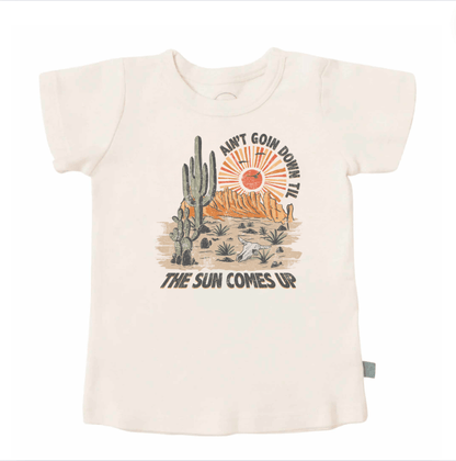 Baby graphic tee | aint goin down finn + emma