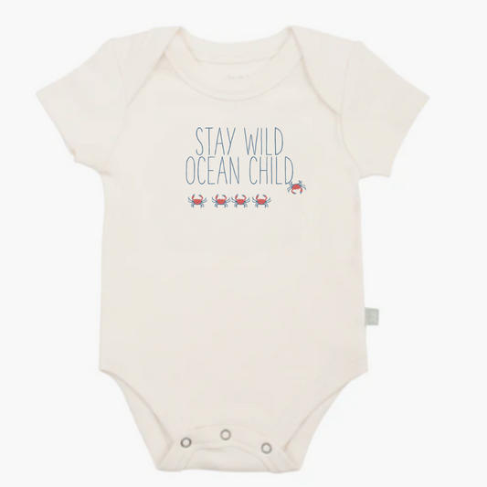 graphic bodysuit | stay wild ocean child