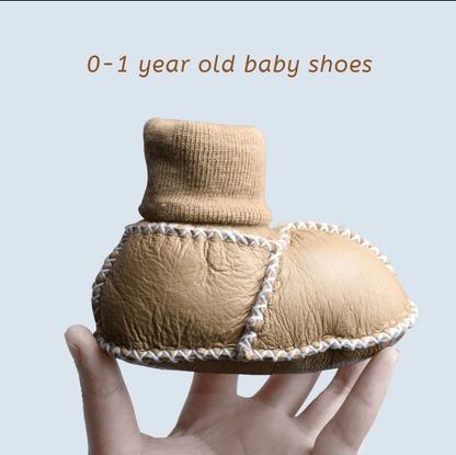 Baby cozy booties | Lt Blue Finn + Emma