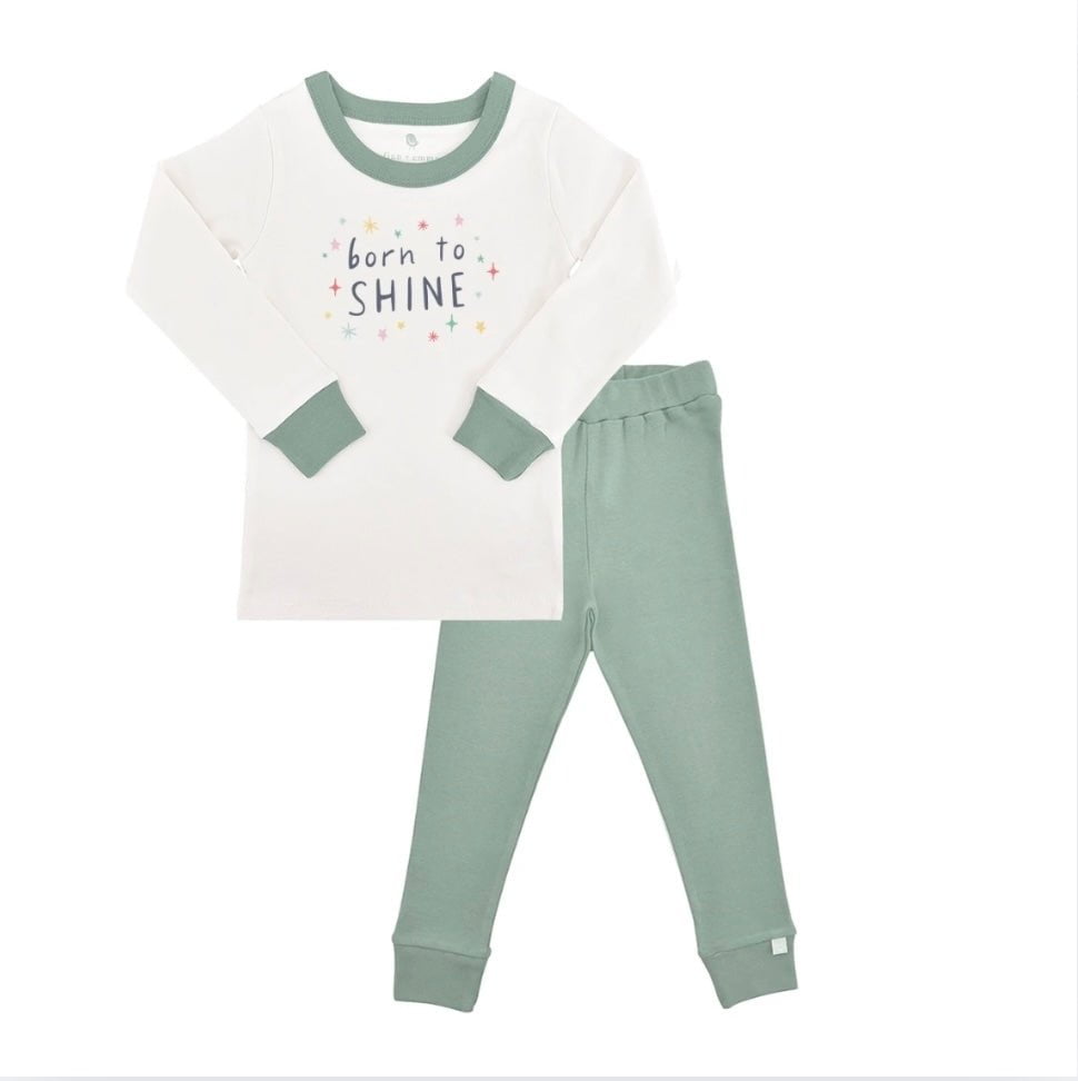 Baby pajamas | born to shine finn + emma