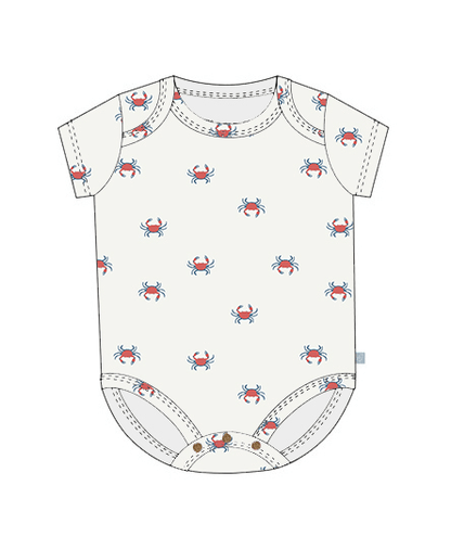 Baby lap bodysuit | crab finn + emma