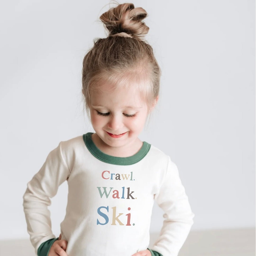 pajamas |crawl walk ski