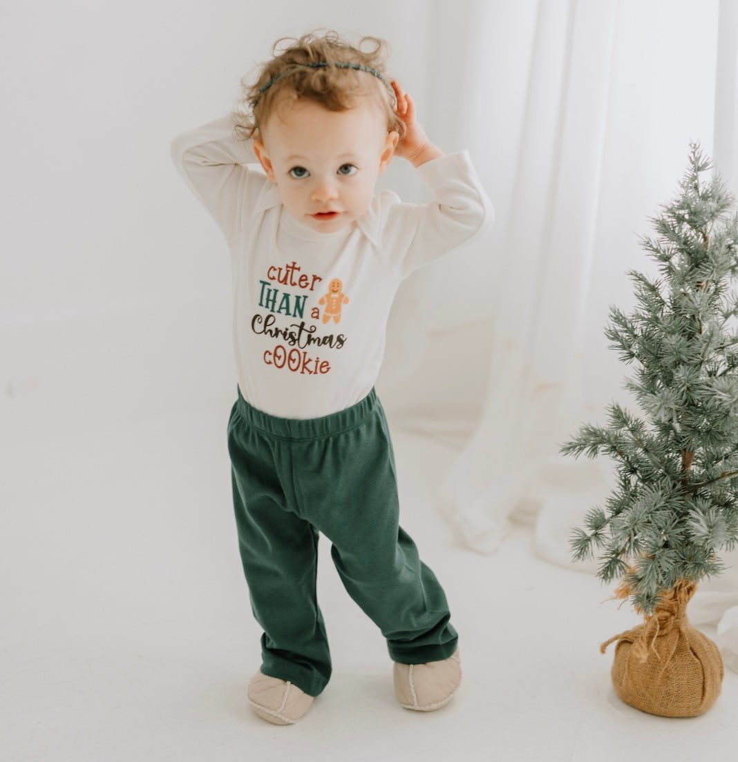 Baby gift set | christmas cookie evergreen finn + emma