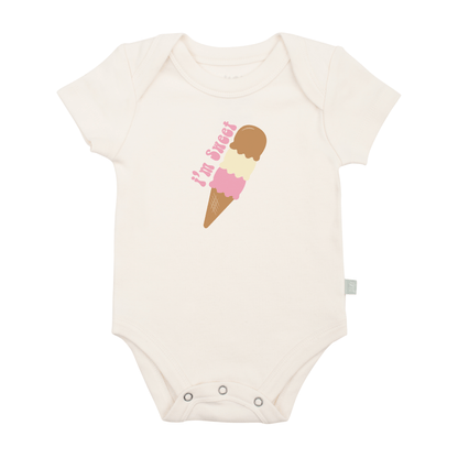 Baby graphic bodysuit | i'm sweet finn + emma