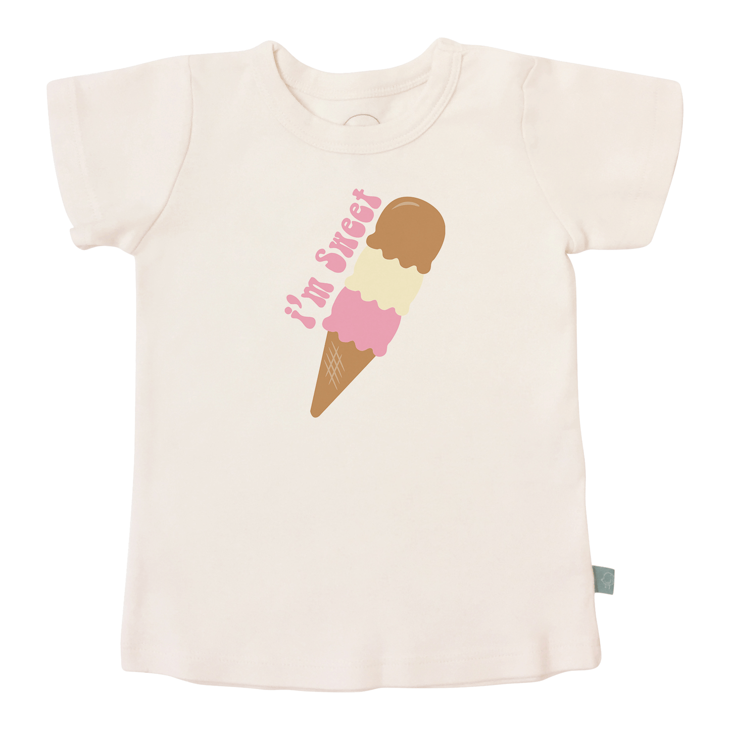 Baby graphic tee | i'm sweet finn + emma