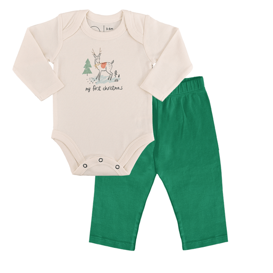 Baby gift set | my first christmas deer 2pc finn + emma