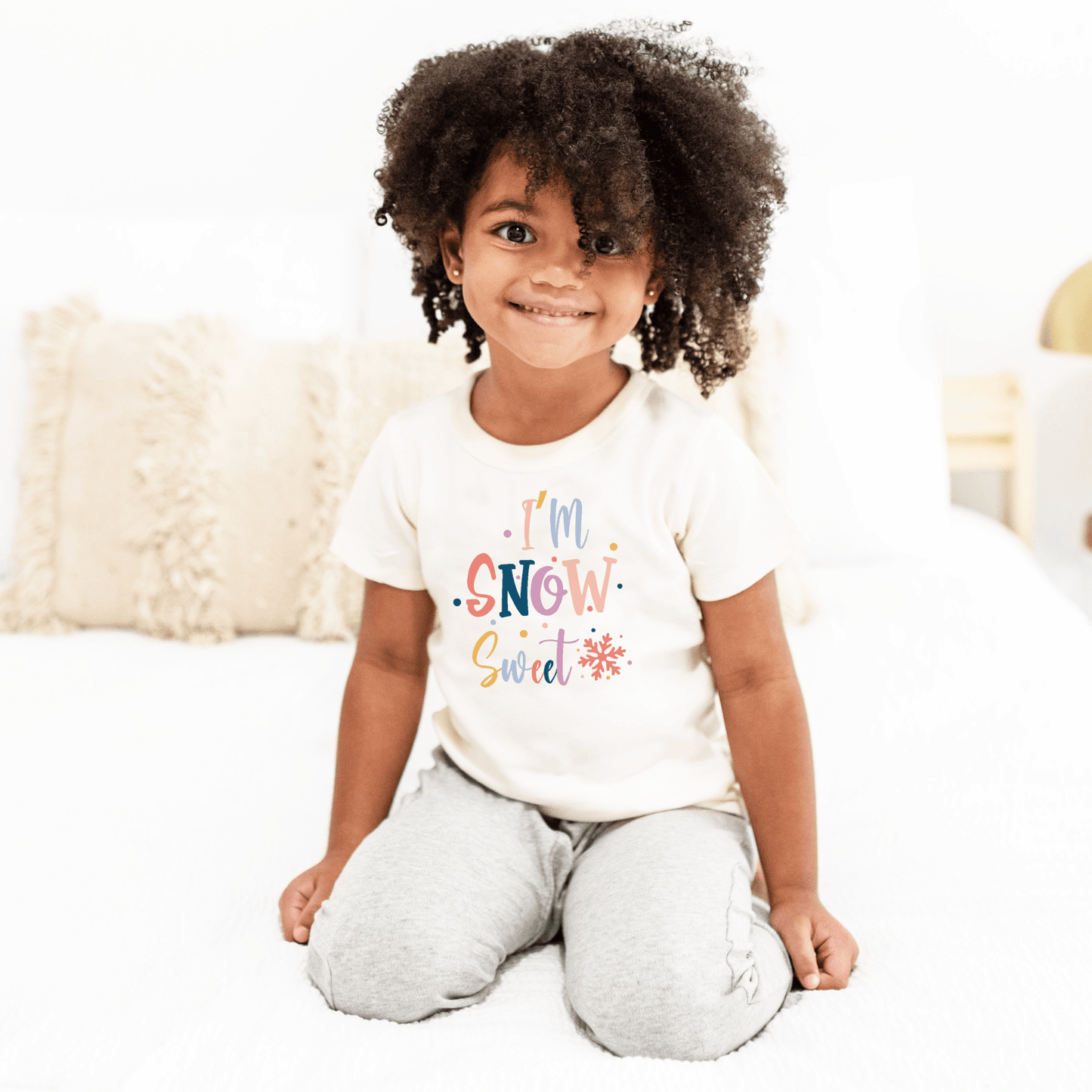 Baby graphic tee | snow sweet finn + emma