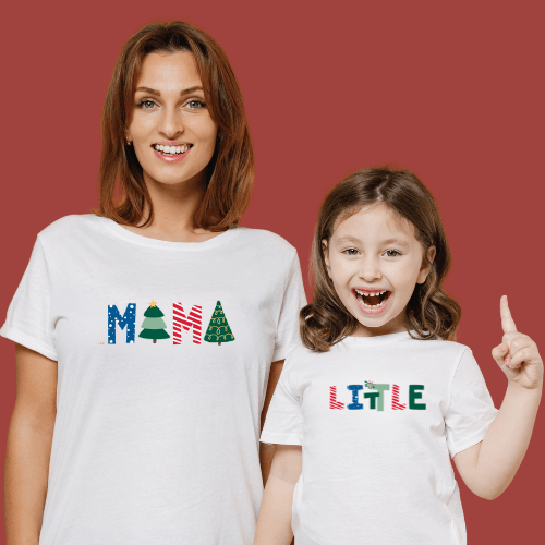 Baby adult graphic tee | mama winter finn + emma