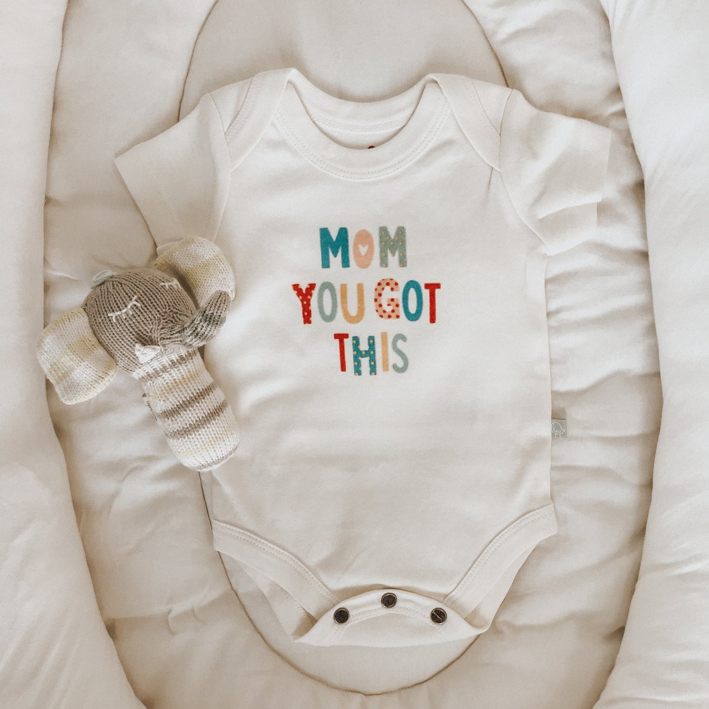 Baby graphic bodysuit | mom you got this Finn + Emma