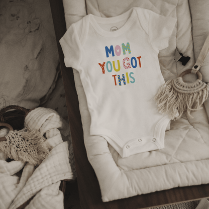 Baby graphic bodysuit | mom you got this Finn + Emma