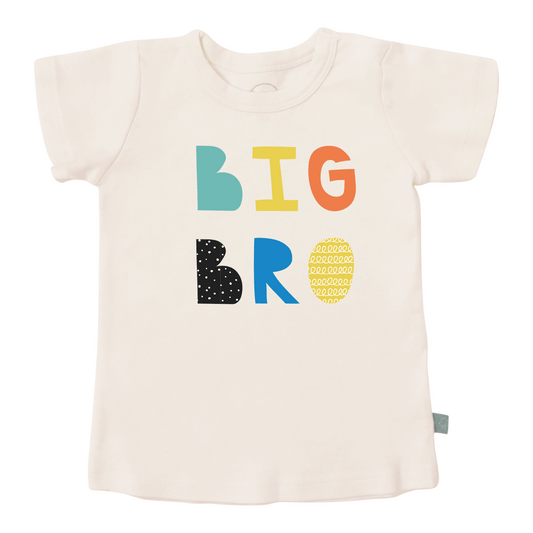 Baby graphic tee | big bro finn + emma