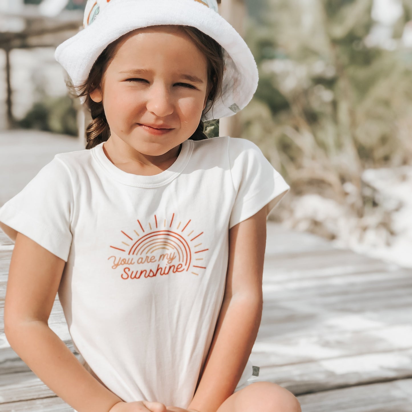 Baby graphic tee | you are my sunshine finn + emma