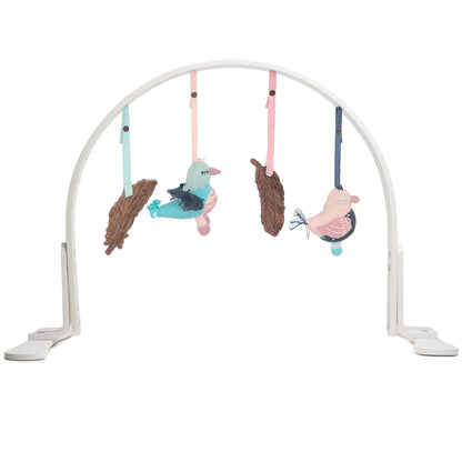 Baby play gym | feather - white Finn + Emma