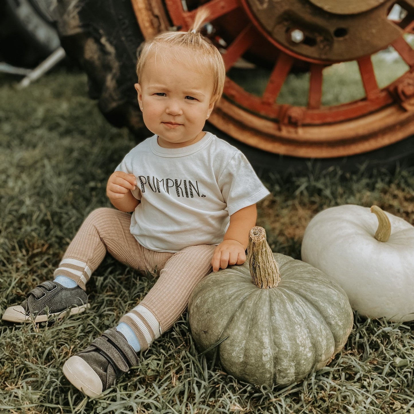 Baby graphic tee | pumpkin finn + emma