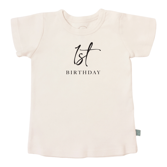 Baby Infant tee | Cherry Red finn + emma