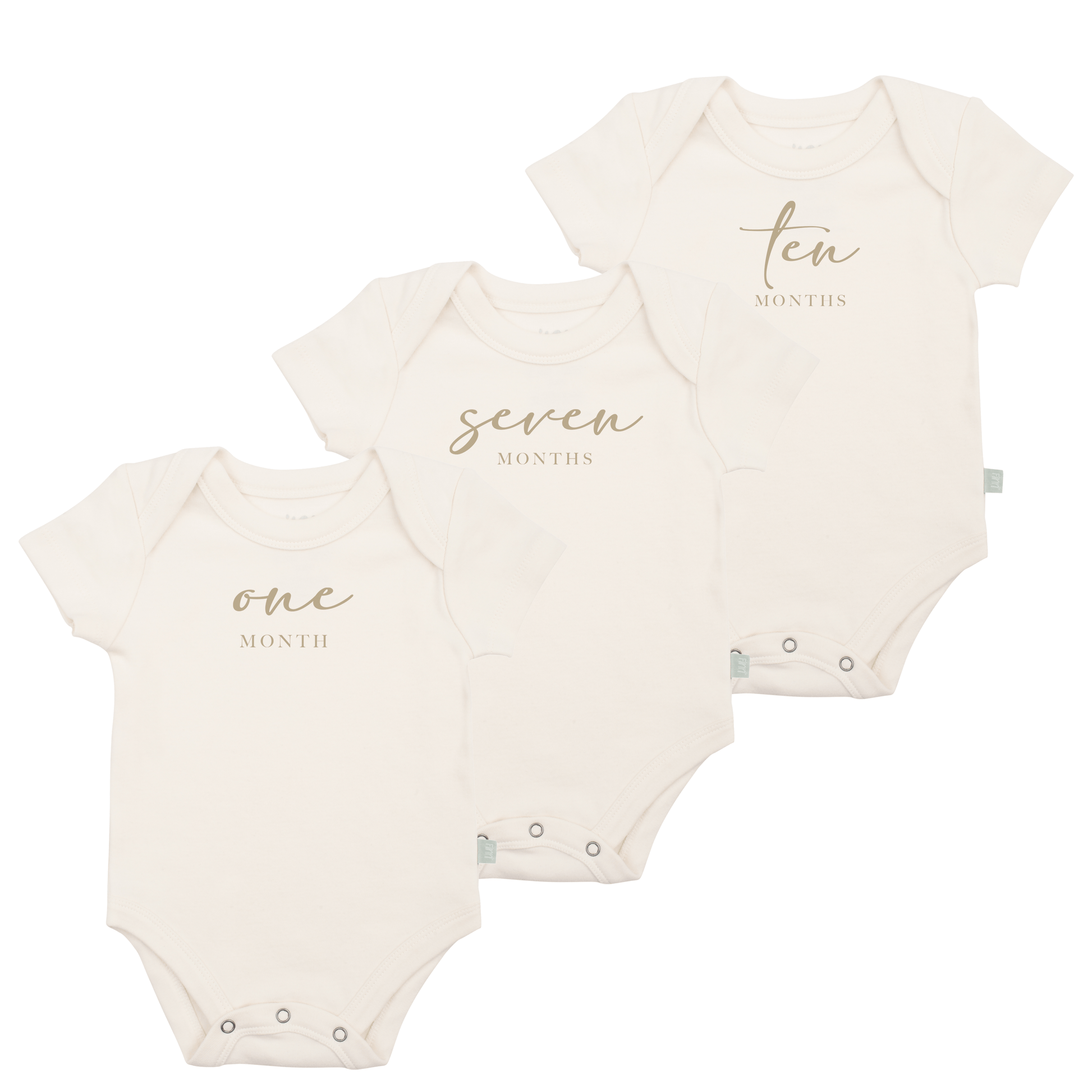 Baby monthly milestone gift set | taupe finn + emma