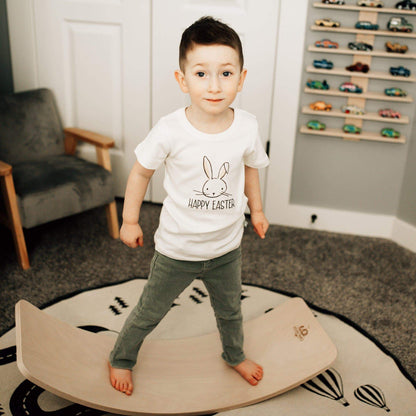 Baby graphic tee | happy easter finn + emma