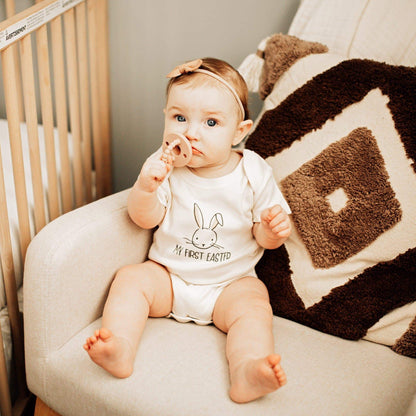 Baby graphic bodysuit | my first easter finn + emma