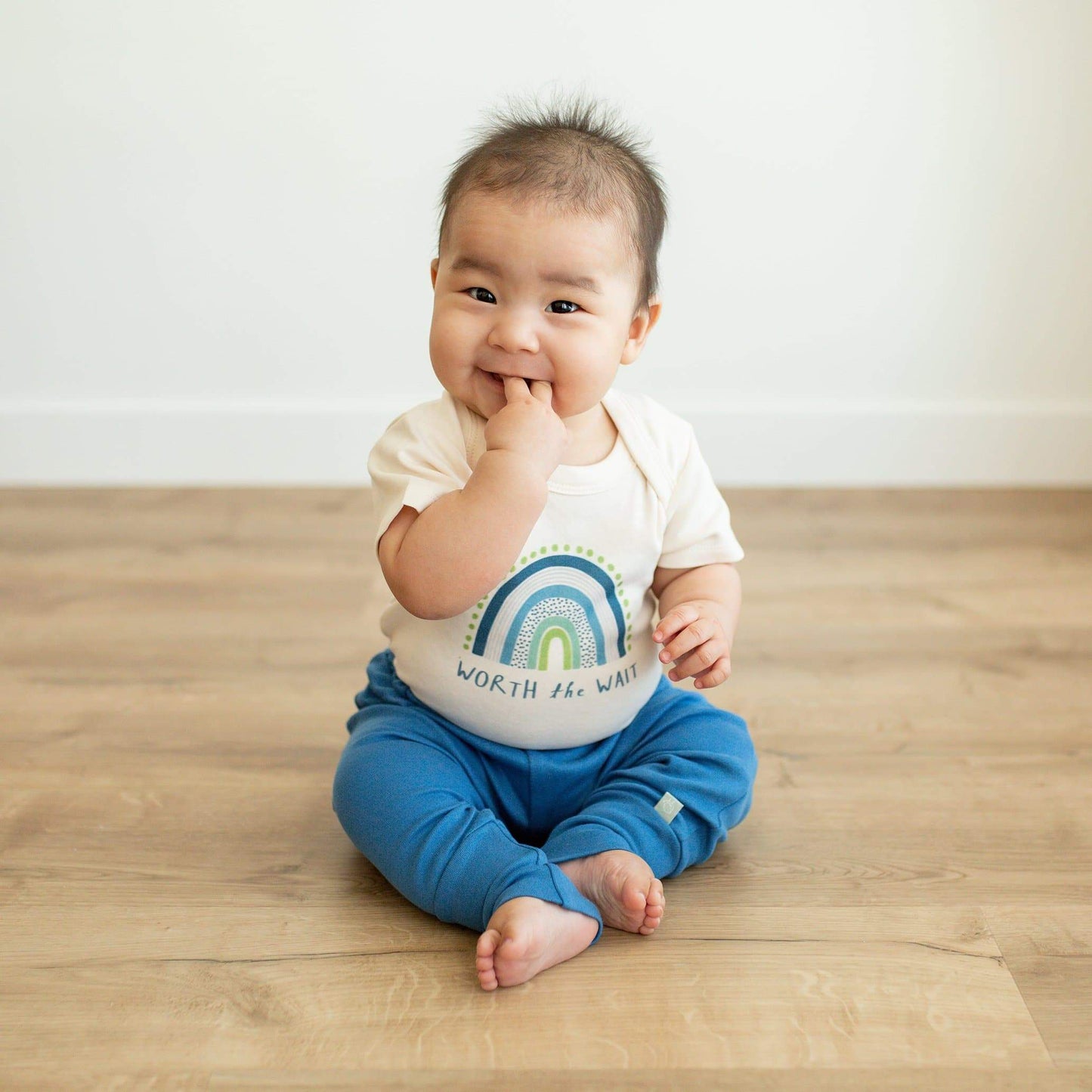 Baby graphic bodysuit | worth the wait finn + emma