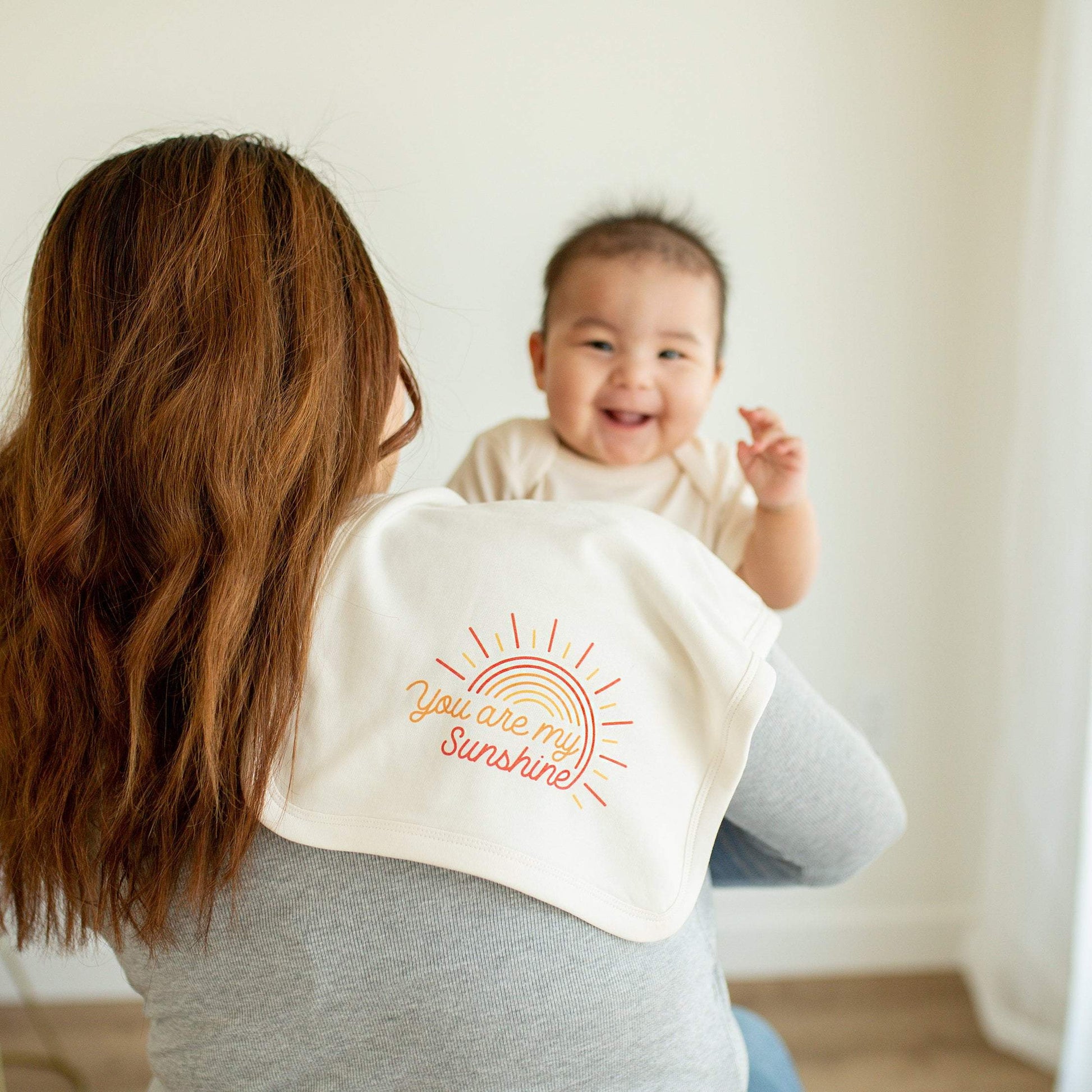 Baby burp cloth | you are my sunshine finn + emma