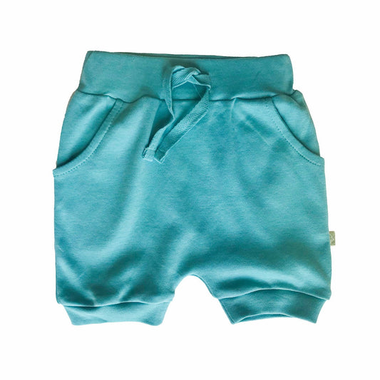 Baby shorts | vintage aqua finn + emma