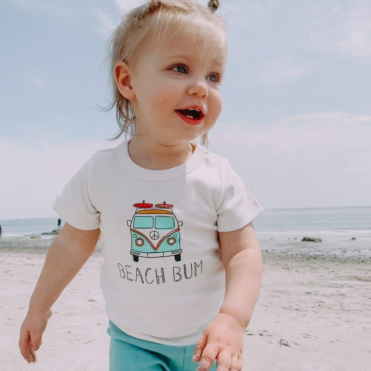 Baby graphic tee | beach bum finn + emma