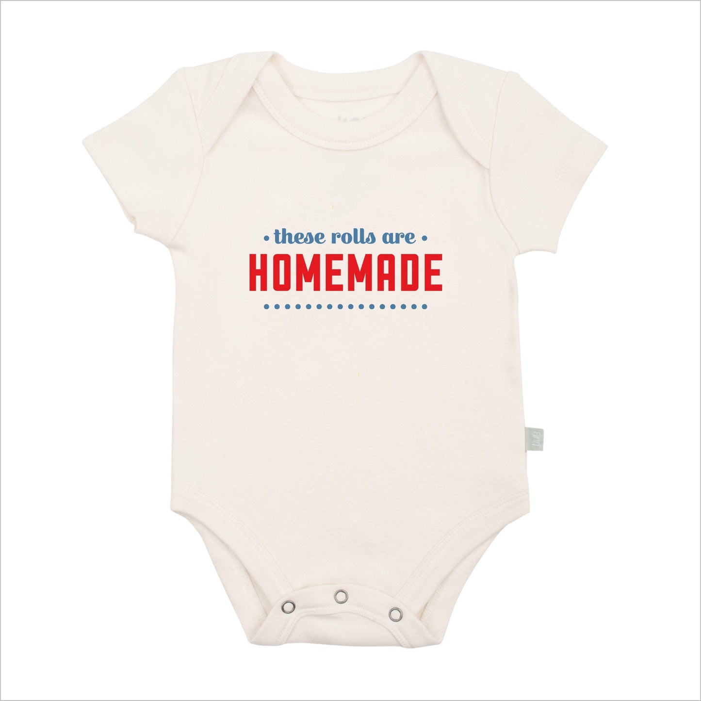 Baby graphic bodysuit | these rolls are homemade finn + emma